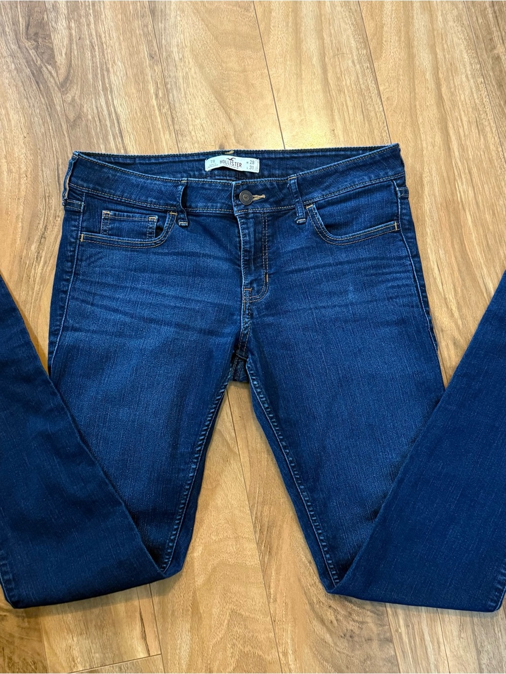 Hollister Women's Indigo Skinny Stretch Jeans